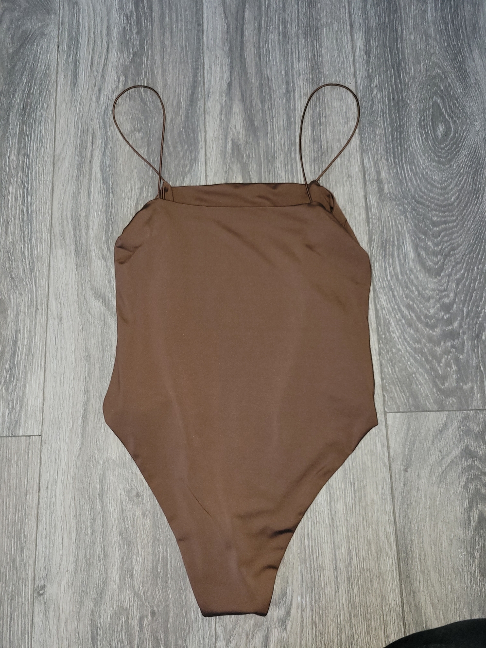 Shein Brown Bodysuit